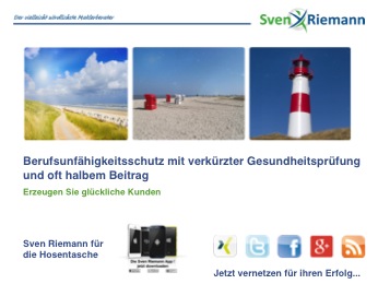 Berufsunfähigkeitsversicherung mit verk. Gesundheitsprüfung