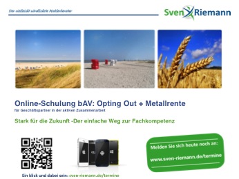 Maklerbetreuer Sven Riemann bAV