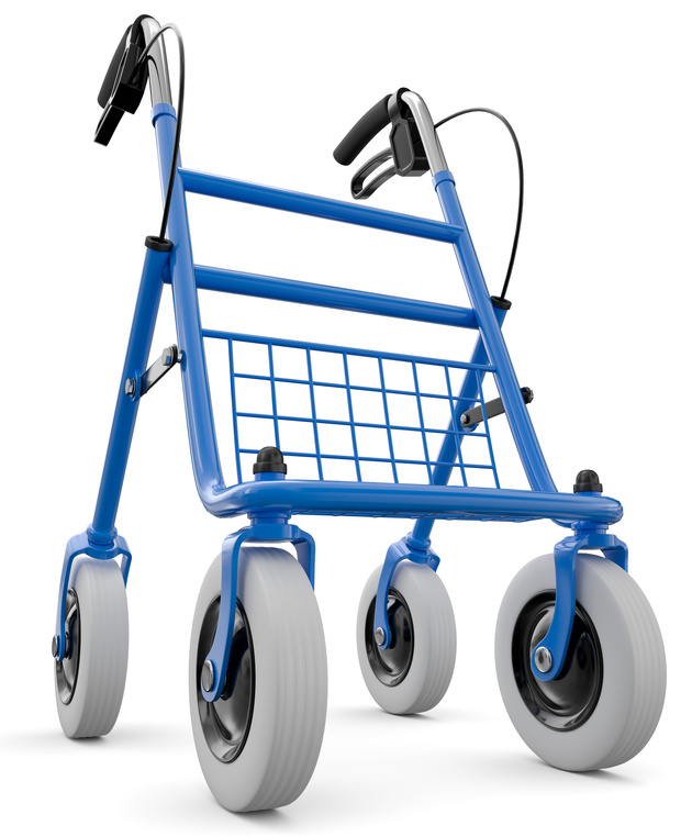 Sven Riemann und der Rollator